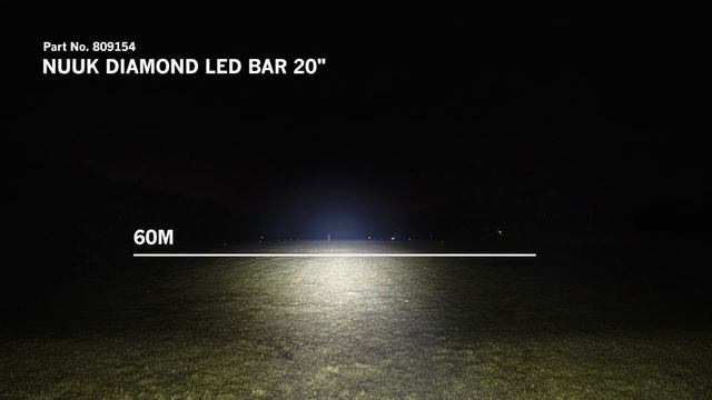 NUUK DIAMOND LED BAR 20" LIGHTING BEAM PATTERN смотреть онлайн