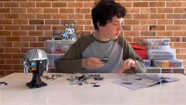 The Lego Star Wars, Mandalorian Helmet, Build, Review and Play! смотреть онлайн