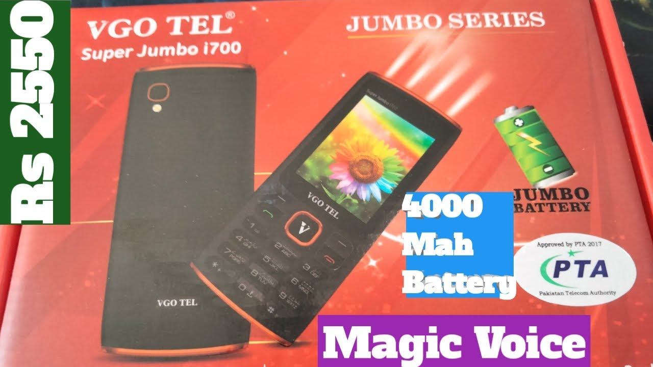 VgoTel i700 Mobile Unboxing 4000 Mah Battery Rs Only 2550 смотреть онлайн