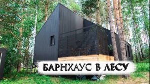 "Барнхаус" в лесу