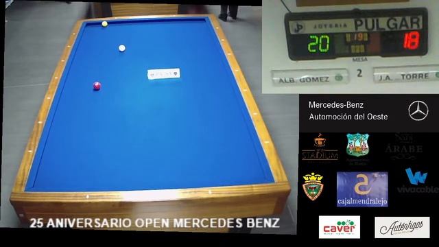 ALBERTO GOMEZ VS JOSE A. DE LA TORRE (3ª RONDA XXV OPEN MERCEDES BENZ) смотреть онлайн