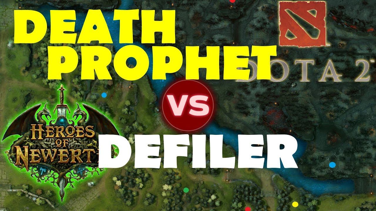 Dota 2 vs HoN - Death Prophet vs Defiler Comparison смотреть онлайн