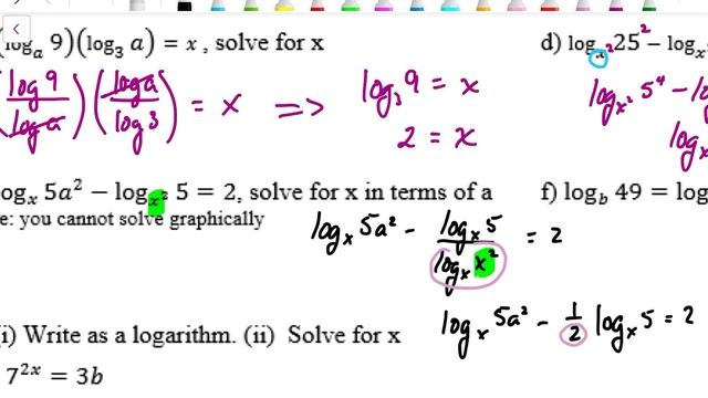 08 WS Log Equations Review Q#8e смотреть онлайн