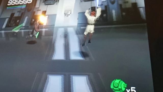 me and GC Chris Play Star Wars Jedi power battles смотреть онлайн