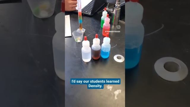 Density Lab in Physical Science #teacher #tptlife #teachingjourney смотреть онлайн