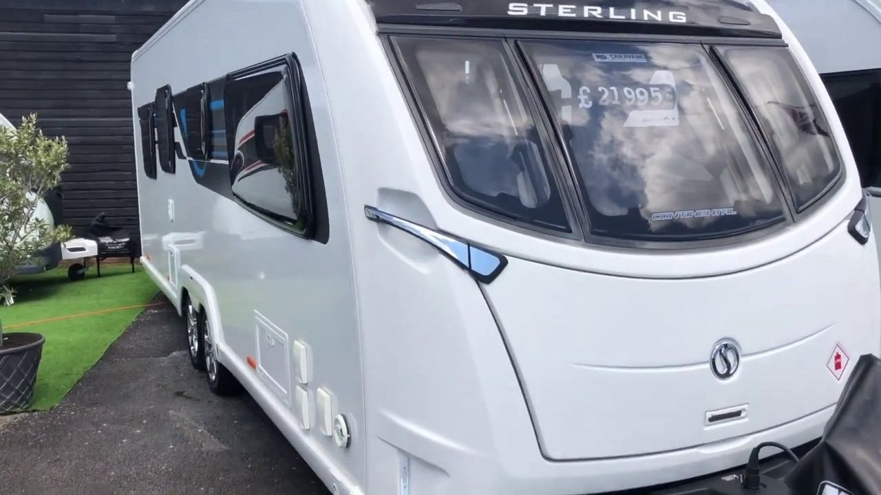 2017 Sterling Continental 650 - MG Caravans Used Touring Caravan Tour!! смотреть онлайн