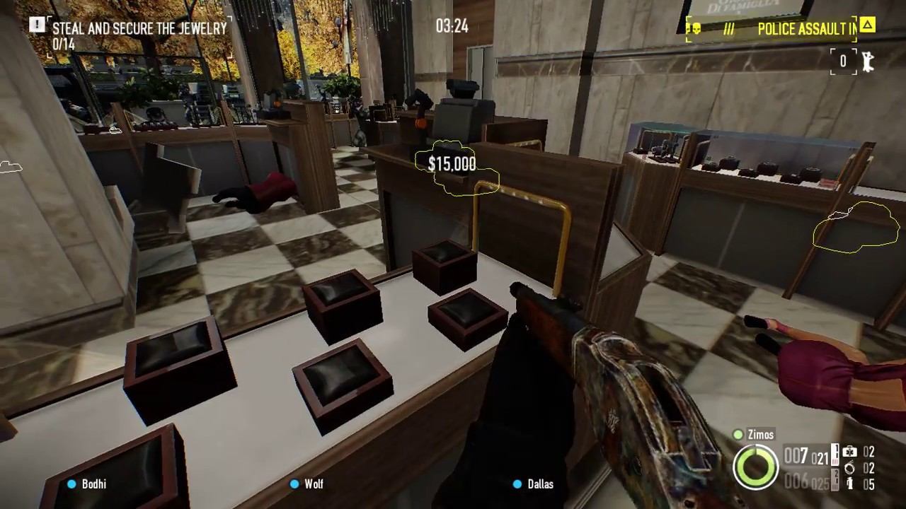 Payday 2 - Rust CQC Shotgun Build (Diamond Store Gameplay) [One Down Difficulty] смотреть онлайн
