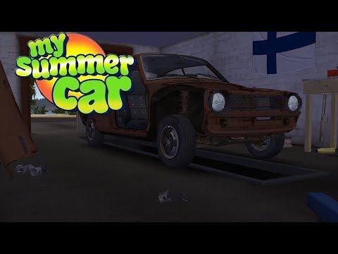 My summer car / Тянем проводку / Попали на капиталку / Ищем заработок на детали / Прохождение # 9 смотреть онлайн