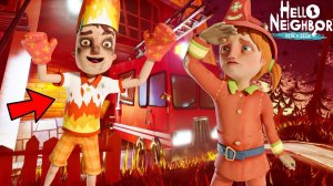 ДЕТИ ПРИВЕТ СОСЕДА стали ПОЖАРНЫМИ! - Hello Neighbor: Hide & Seek Прохождение