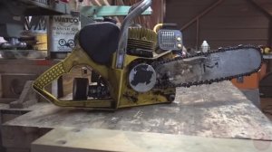 Реставрация бензопилы McCulloch MAC15 1962 г.в.