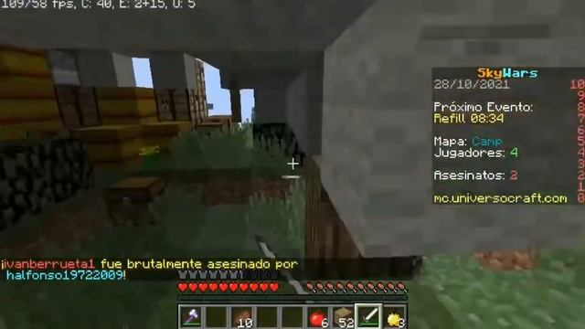 skywars de universocraft MODO LANTAN 2 FPS XD смотреть онлайн