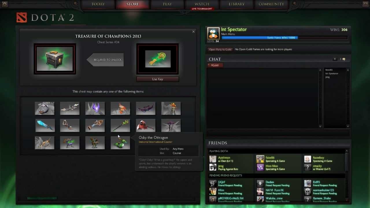 Dota 2 (Opening TI3 Chest) смотреть онлайн