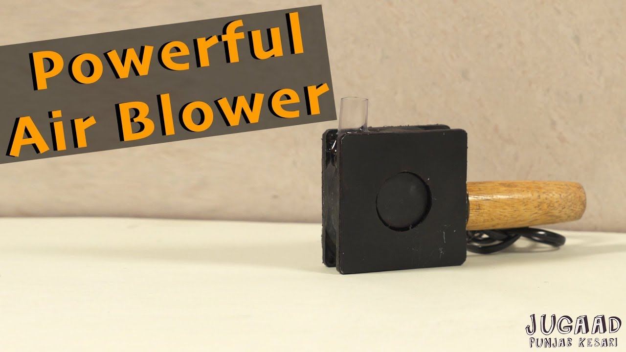 How to Make Powerful Air Blower using Computer Fan смотреть онлайн