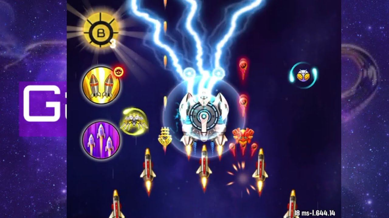 Space Shooter Galaxy Attack: Level 23-4; Thunder смотреть онлайн