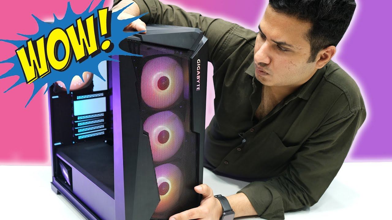 Gigabyte C301 Glass is a Great Case around 6000 😍 смотреть онлайн