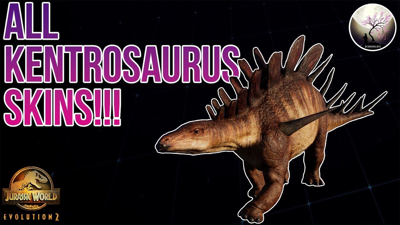 ALL KENTROSAURUS SKINS SHOWCASE!!! - Jurassic World Evolution 2 смотреть онлайн
