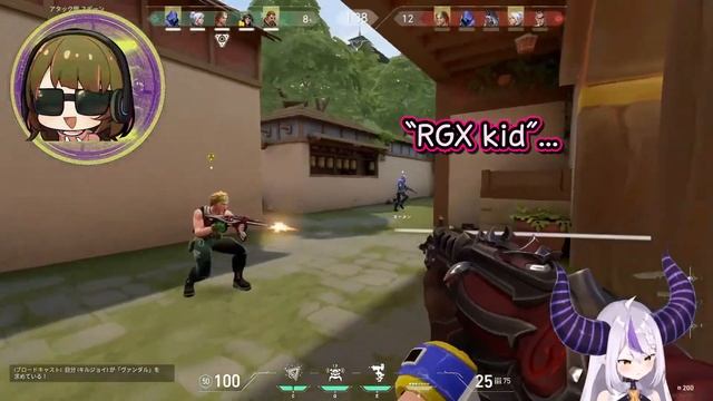 Laplus - Funny Interaction With A Random Valorant Player ft. Roboco 【ENG Sub Hololive】 смотреть онлайн