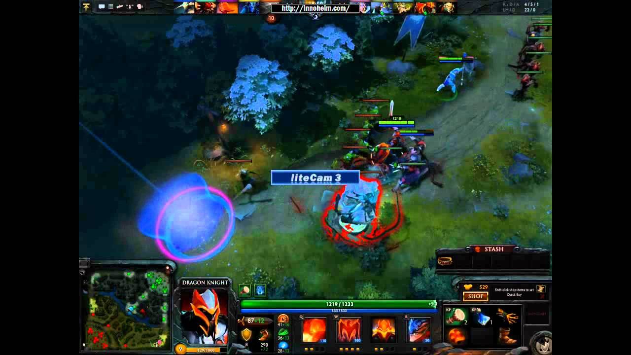 (DotA 2)Dragon Knight's Reign (Dragon Knight Gameplay) #1 - Archit Gaming смотреть онлайн