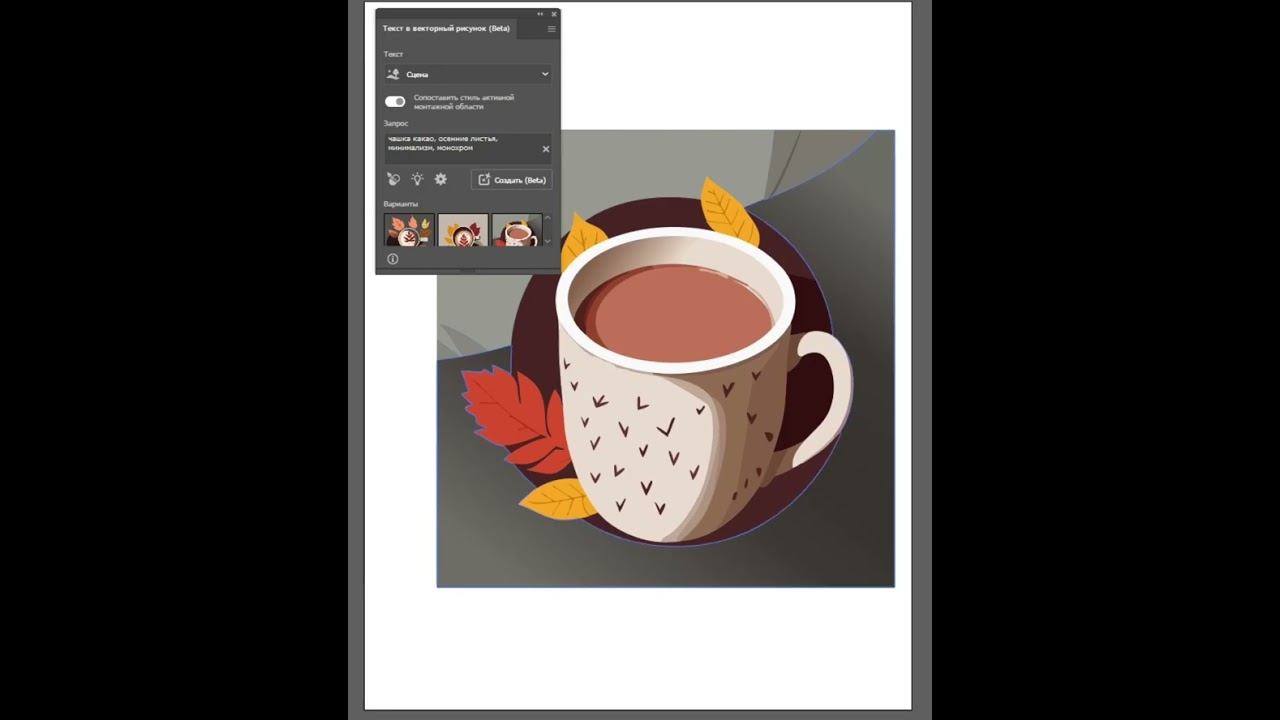 Генерация векторных изображений в Adobe Illustrator #design #adobe #ai #вектор смотреть онлайн
