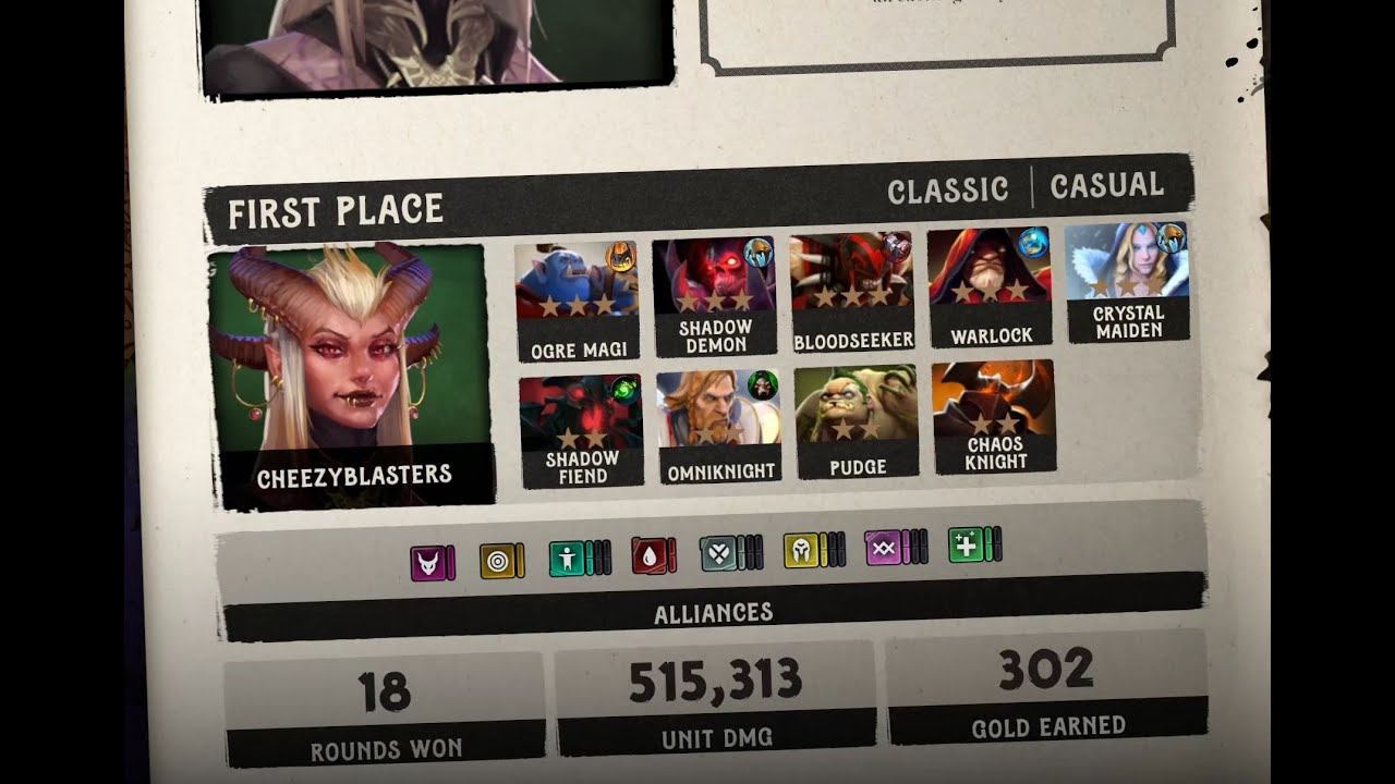 Unbeatable 3 Star Warlock, Blood Bound, Demons Build - 99% Win Rate - Dota Underlords смотреть онлайн