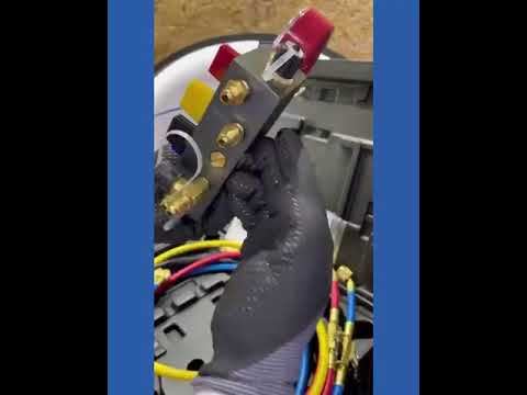 MANIFOLD MASTERCOOL 96272 MRB, 4 VIAS, CORPO DE ALUMÍNIO, MANOMETRO 80mm,  R22, R134a, R12, R404