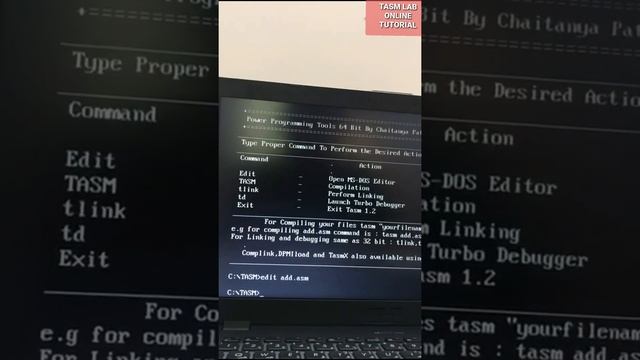 8086 Microprocessor Programming in Turbo Assembler TASM смотреть онлайн