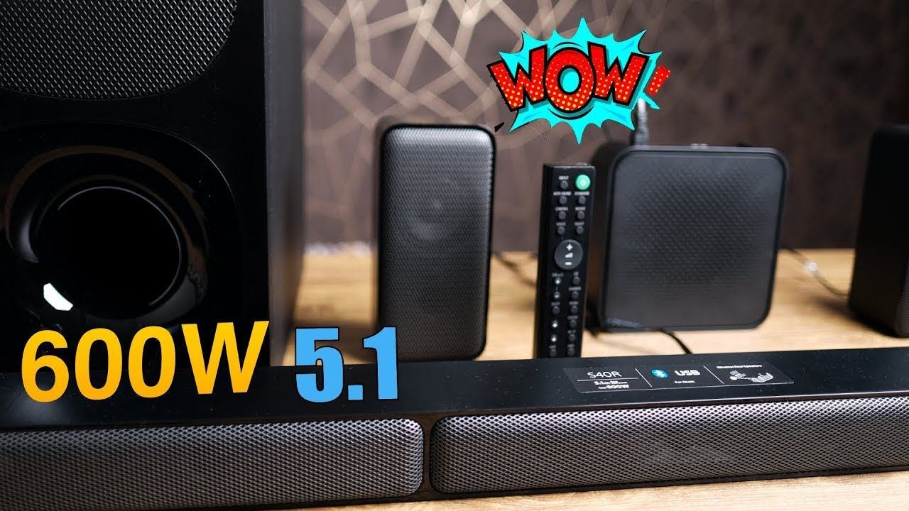 SONY HT-S40R Home Theatre Ghar ke liye! смотреть онлайн