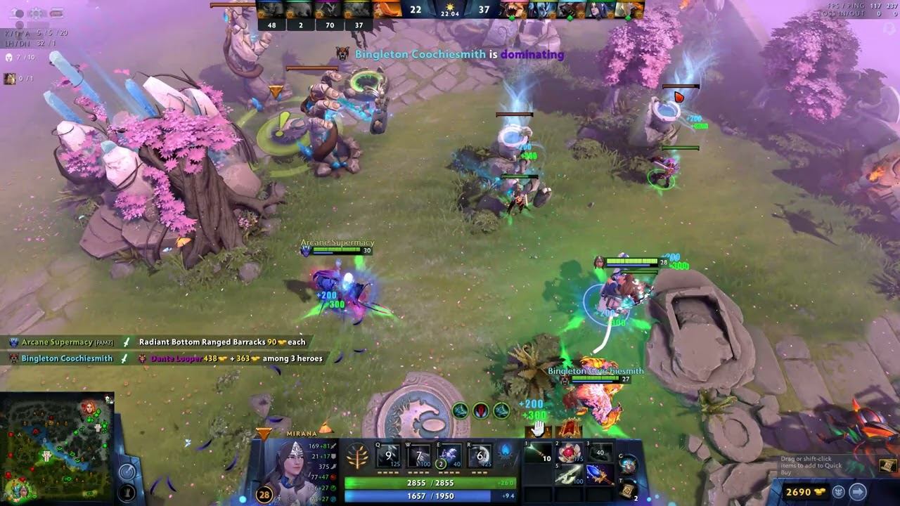 Dota 2 4K - Jags and Vector come back into a game смотреть онлайн