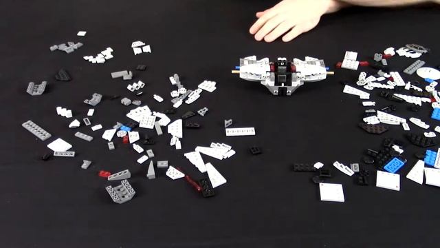 Lego Star Wars TIE Advanced ProtoType Time Lapse смотреть онлайн
