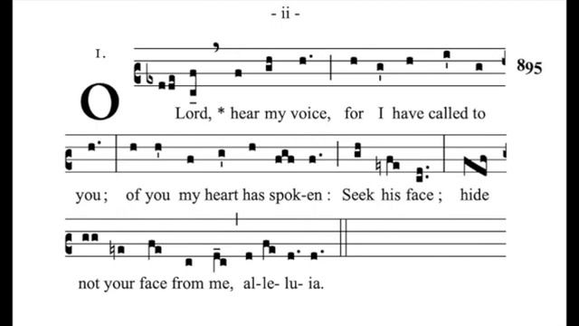 7th Sunday of Easter - Entrance Antiphon смотреть онлайн