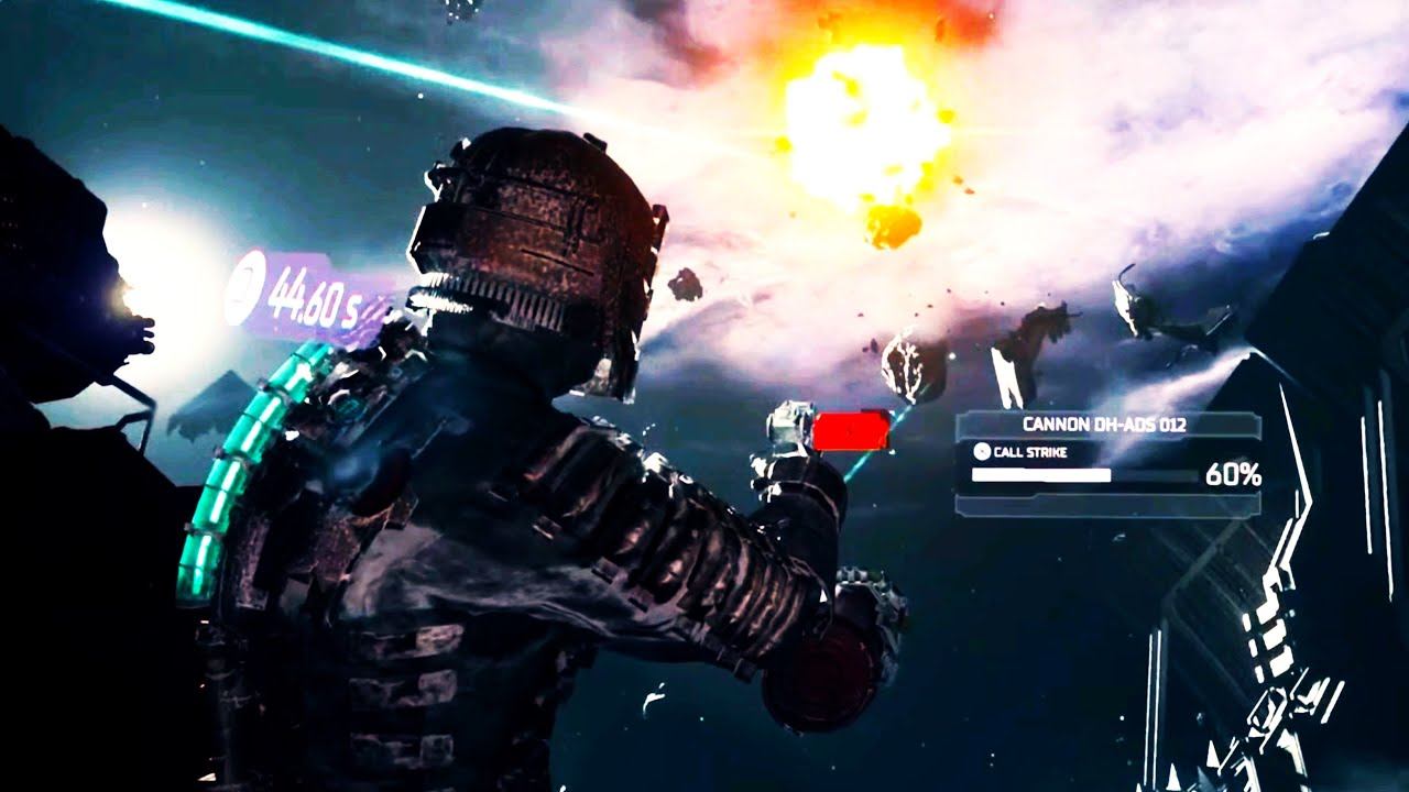 Dead Space Remake 2023 Calibrate Cannon DH-ADS | Destroy The asteroids | Survival Horror Game смотреть онлайн