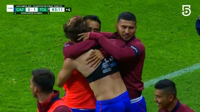 ¡SE ACABÓ! ¡GOL DE SANTI! | Cruz Azul 3-1 Toluca | Torneo Guard1anes 2021 BBVA MX 4tos | TUDN смотреть онлайн