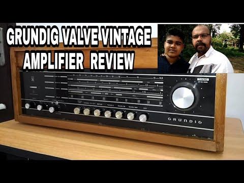 GRUNDIG VALVE VINTAGE AMPLIFIER REVIEW 🎶🎶 смотреть онлайн