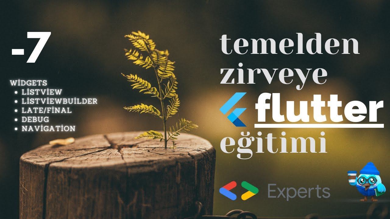 Temelden Zirveye Flutter:#7 List, Debug, Navigation giriş смотреть онлайн