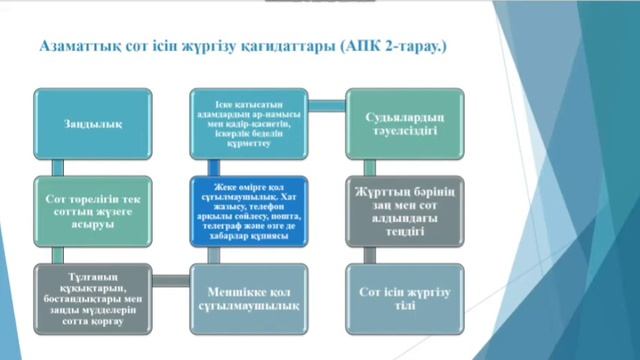Азаматтық іс жүргізу құқығы. Бекмаганбетова.Ш.Ж смотреть онлайн