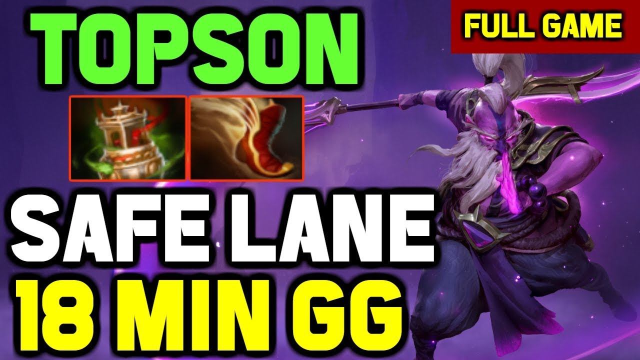 TOPSON play Carry Voidspirit with Spirit Vessel FIRST ITEM - NO DEATH смотреть онлайн