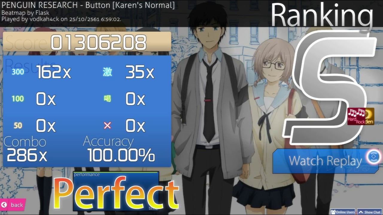 [osu!] PENGUIN RESEARCH - Button (TV Size) смотреть онлайн