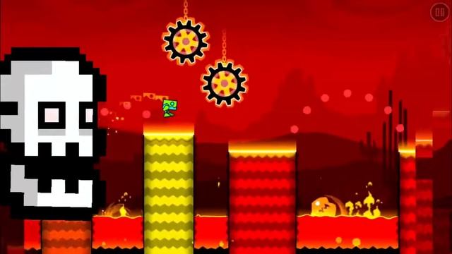 Прохождение уровня PRESS START в Geometry Dash SubZero 💚🔥👾 смотреть онлайн