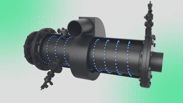 3D анимация оборудования с демонстрацией технологии работы. 3D видео и анимация для бизнеса смотреть онлайн