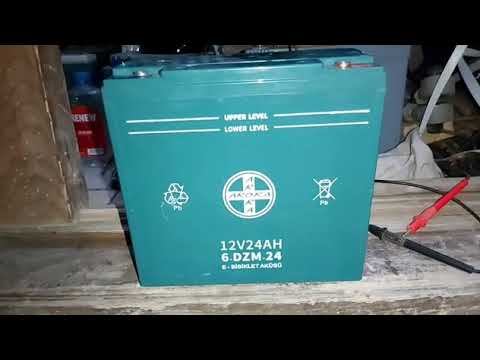 ELEKTRİKLİ İÇİN ALDIĞIM SIFIR AKÜYÜ Önce bozdum Sonra kurtardım смотреть онлайн