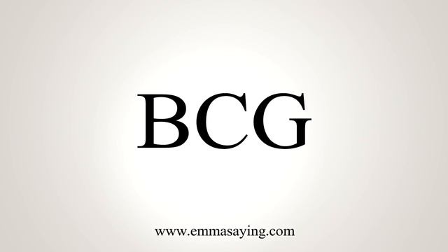 How To Say BCG смотреть онлайн