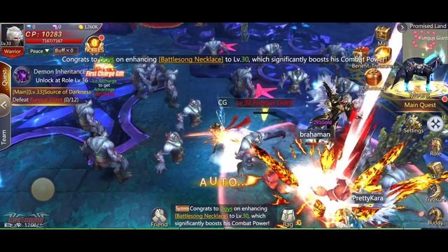 Land Of Angel Gameplay MMORPG (Android) - New Mobile Game смотреть онлайн