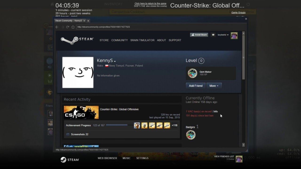 VaC Update (Guy I reported got VaC'd xD) смотреть онлайн