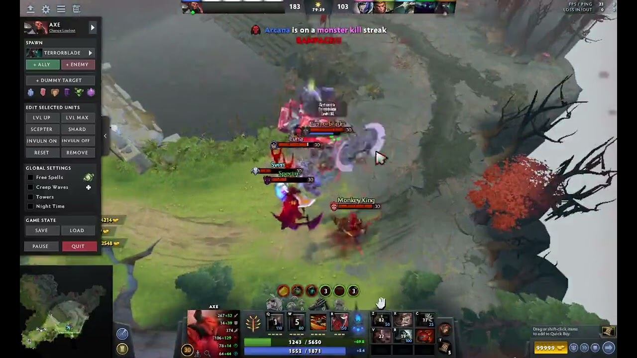 king of tank axe vs 5 so power , this item by axe rly good dota 2 смотреть онлайн