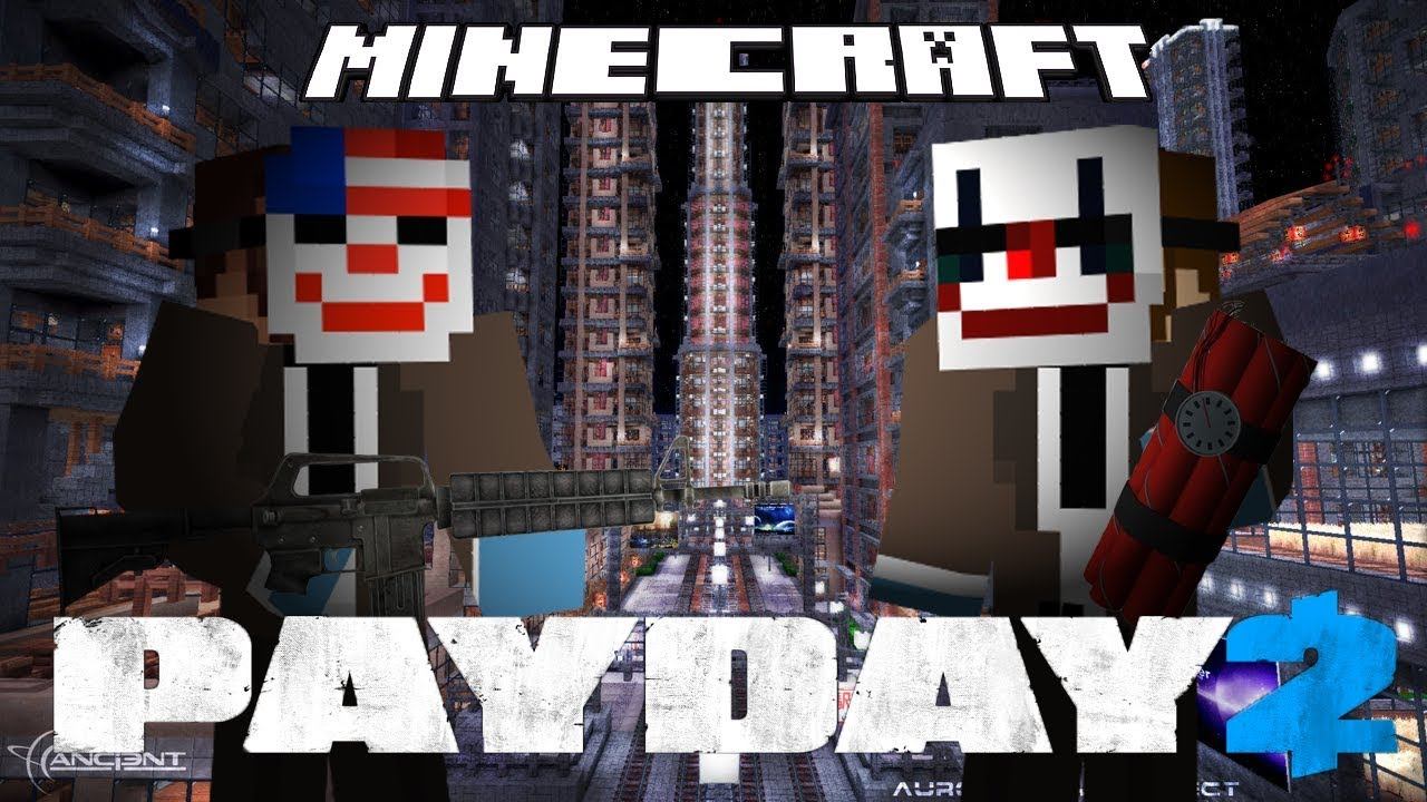 Minecraft - PayDay 2 Part 2 : Shanghai смотреть онлайн