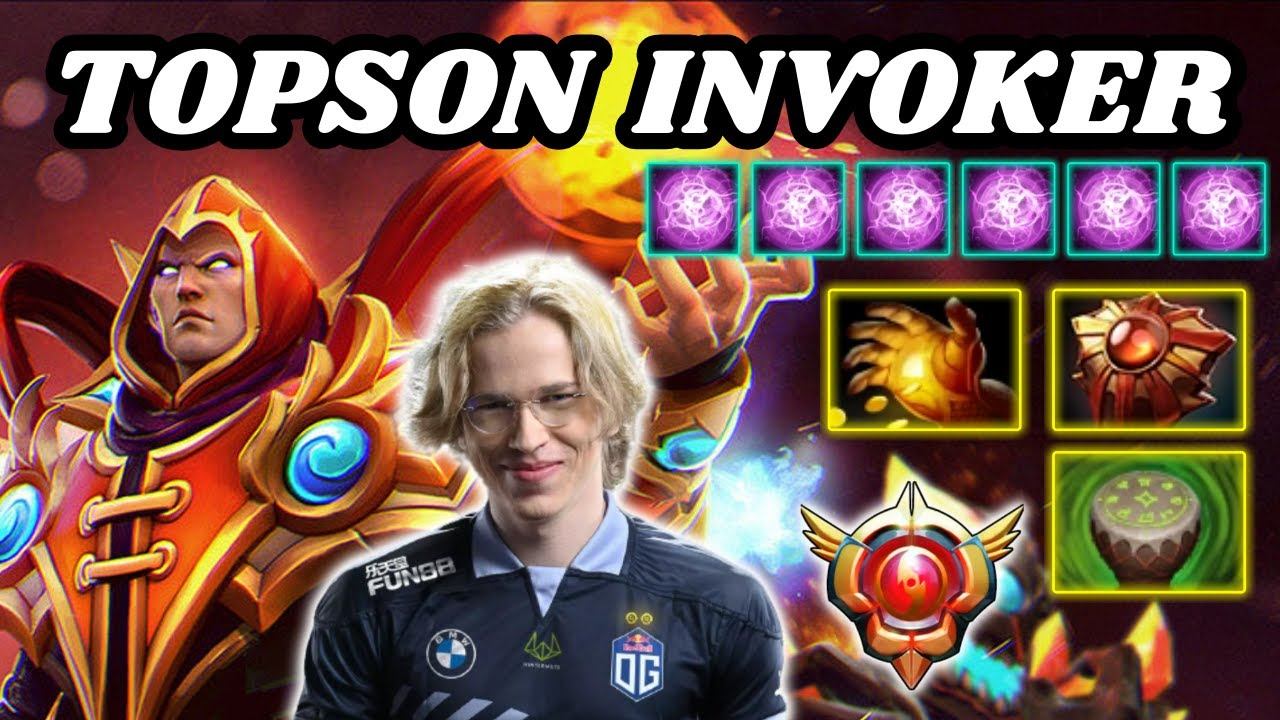 🔥 TOPSON Invoker WEX Highlights EZ GAME 🔥 Grandmaster Tier TOPSON INVOKER - Dota 2 смотреть онлайн
