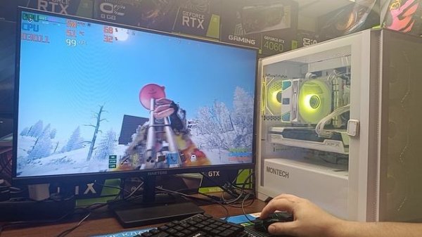 test game Rx 6750 gre i5 12400