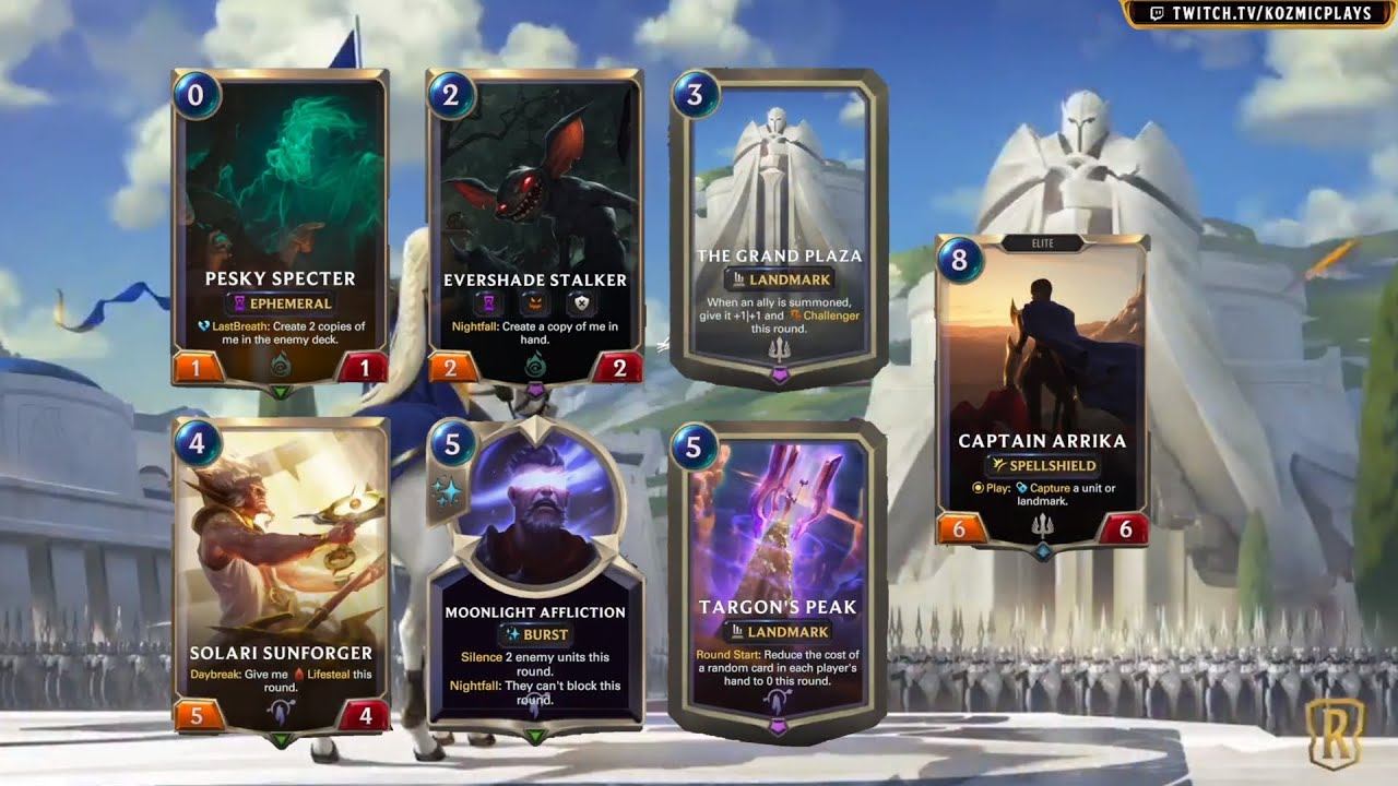 Some new powerful landmarks for LOR and actually good demacian cards?! смотреть онлайн