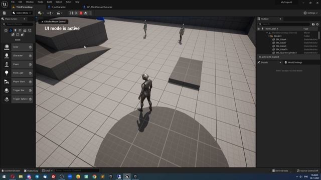 UE4-5 Создание и перемещение AI Character в мультиплеере смотреть онлайн