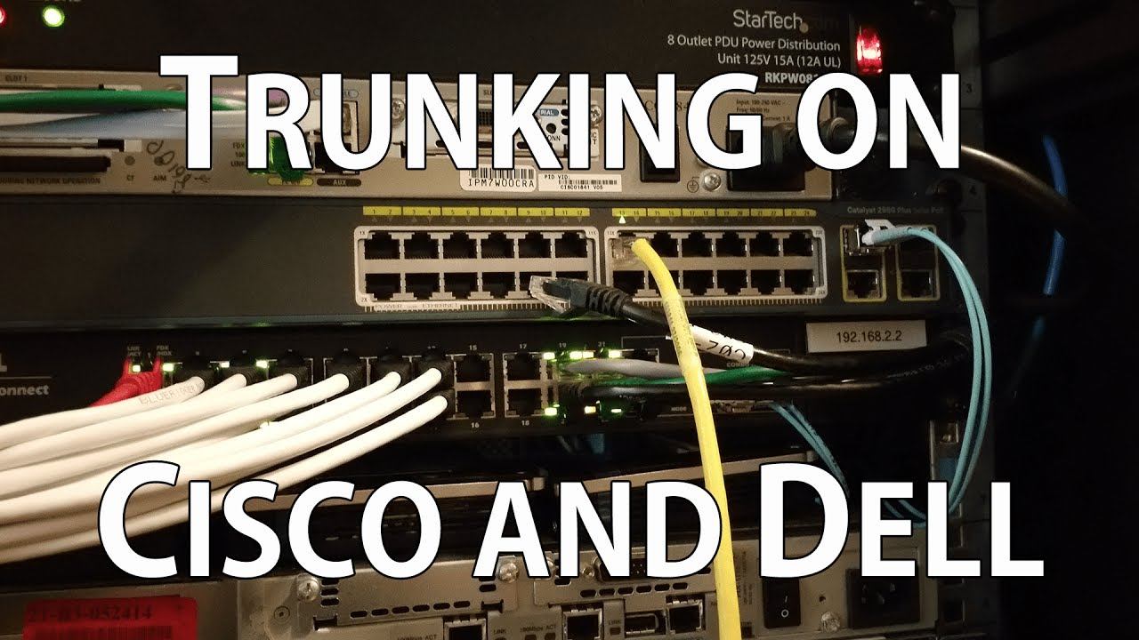 Trunking Between Cisco and Dell Switches смотреть онлайн